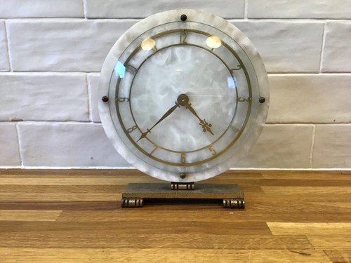 Alabaster and brass art - brass,