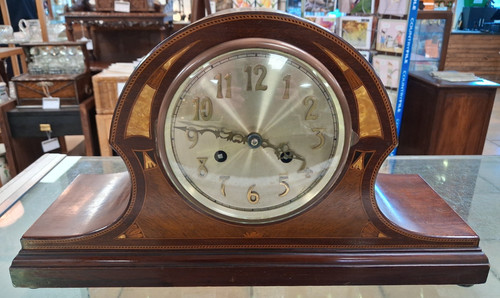Art deco inlaid mahogany - art,