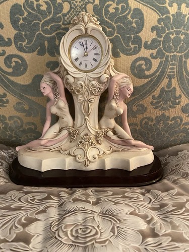 Art deco style mantel clock - mantel,