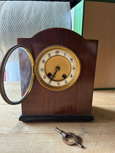 Vintage art deco mantel - art, clock