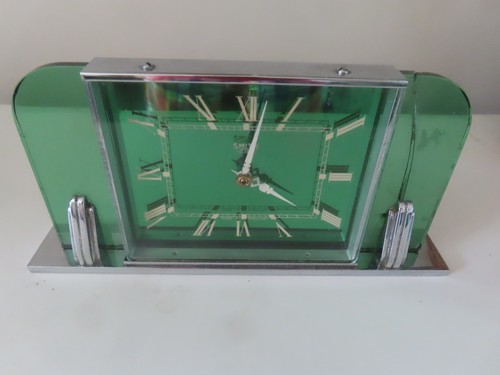 Smiths sectric art deco chrome - art,