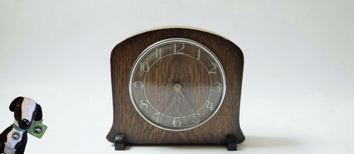 Vintage smiths art deco oak - vintage,
