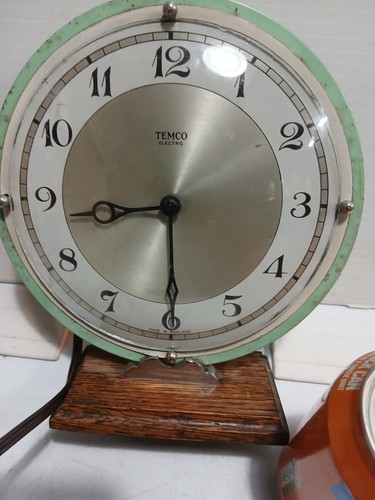 Art deco electric - art, clock