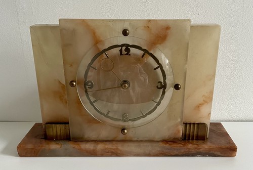 Art deco onyx - deco, mantle
