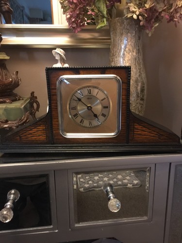 1920s art deco mantel - , clock