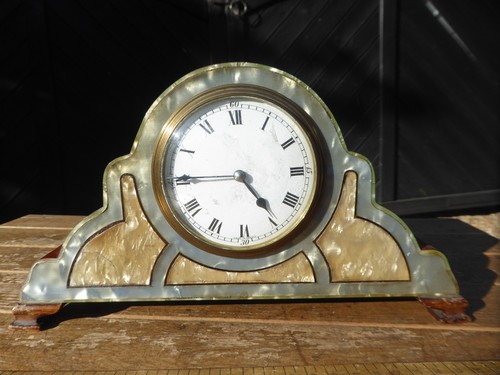 Vintage 1920s inlaid mantle - 1920s,