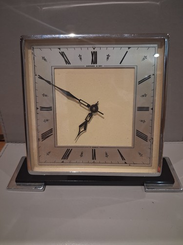 Garrard art deco clock circa - art-deco,