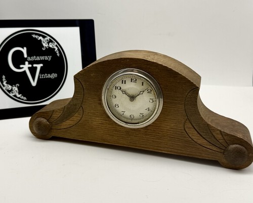 Vintage small art deco wooden - small,