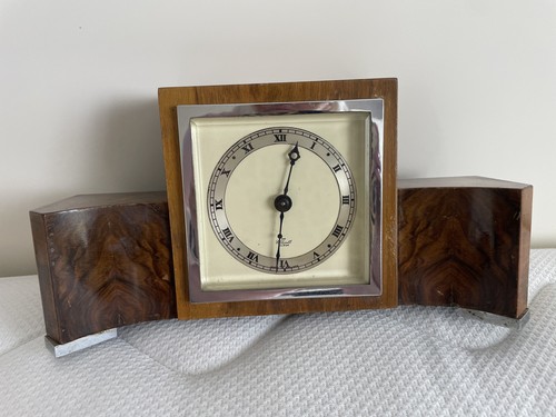 Art deco walnut chrome - art, &