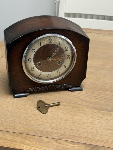 Vintage art deco mantle - mantle, clock