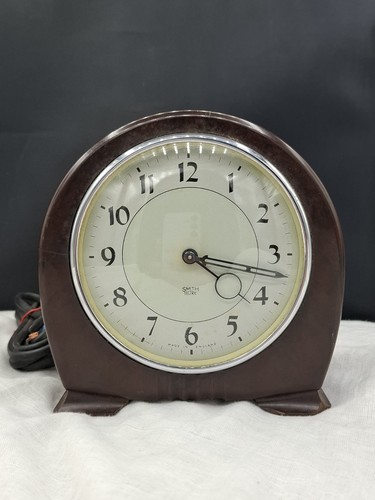 Vintage 1950s smiths clock - vintage,