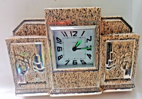 Vintage art deco large - large, ceramic