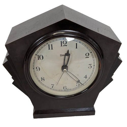 Art deco brown bakelite - brown,