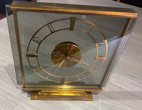 Art deco mantel - deco, clock
